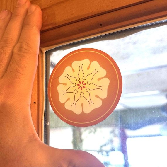 Rudolf Steiner planetary seal sticker - SUN 3"