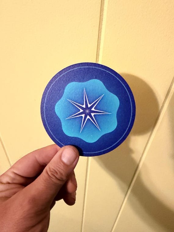 Saturn Seal Coaster Set of 4 – 3.7” Coasters
